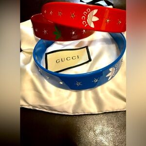 New! Gucci x Adidas crystal headbands